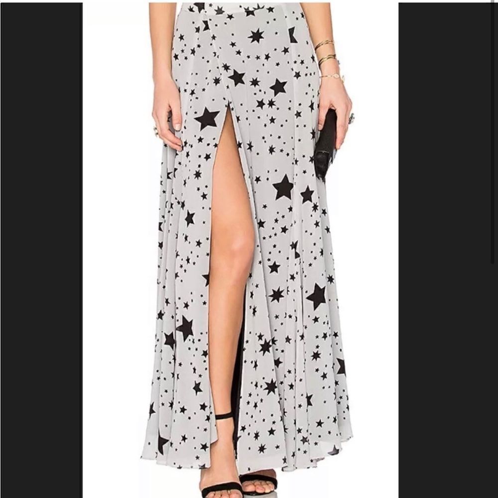 Lovers + friends wrap Maxi skirt XS